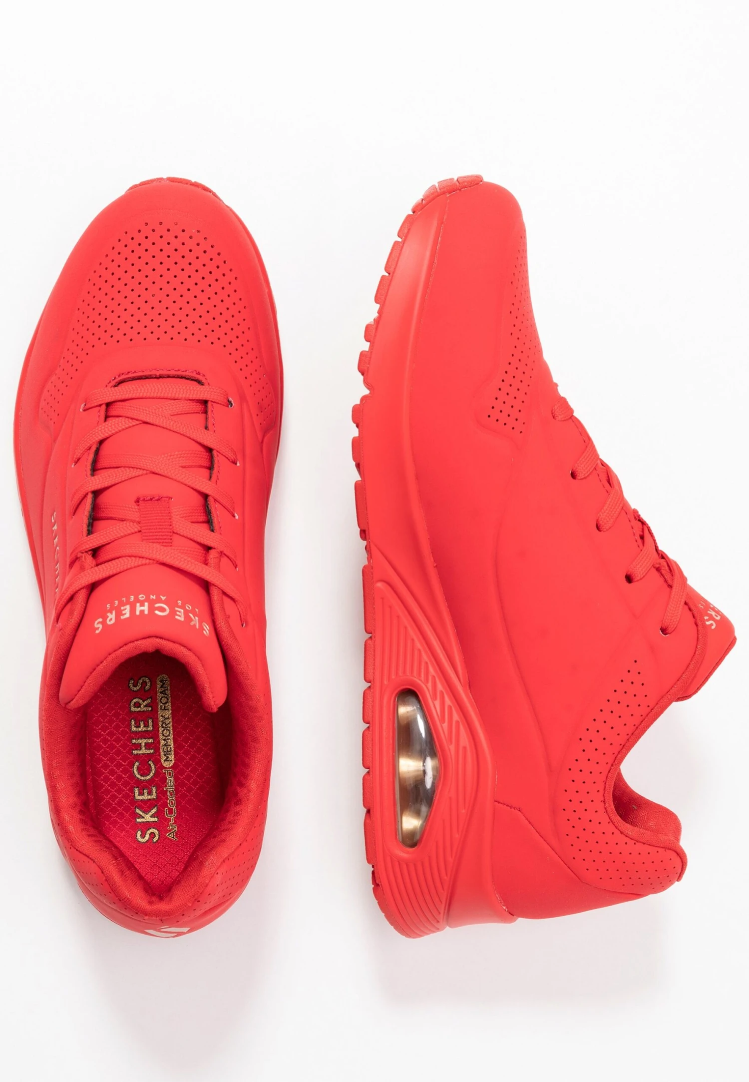 Uno - Sneakers Laag - Red 2 Uno - Sneakers Laag - Red - Afbeelding 2
