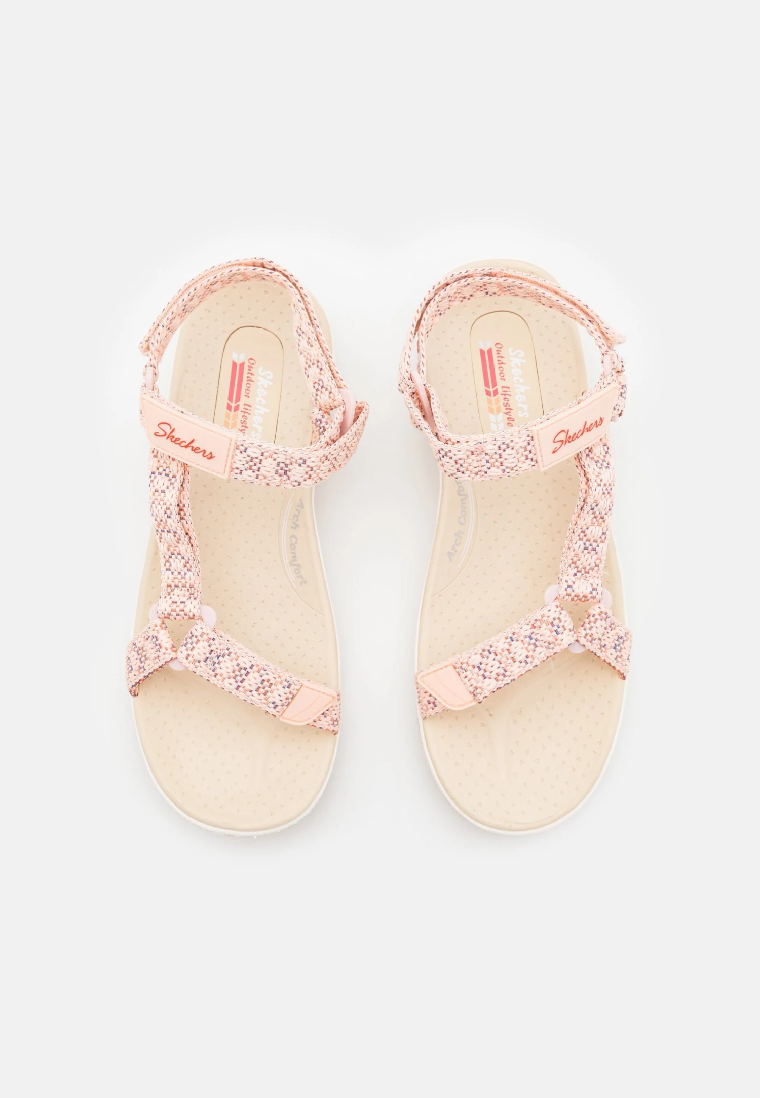 Skechers Reggae Cup - Sandalen - Light Pink Knit 6 Skechers Reggae Cup - Sandalen - Light Pink Knit - Afbeelding 6