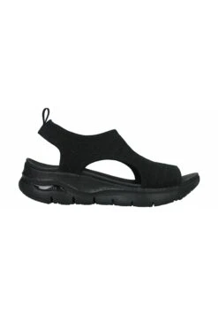 Skechers Arch Fit - Sandalen Met Sleehak - Bbk -Skechers Schoen e819e6c660554c16b573fe0d6c66eef4