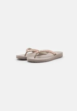 Skechers Meditation - Teensandalen - Taupe/Pink -Skechers Schoen fa3eb09b82d7472bb2bea45b7ea9a058