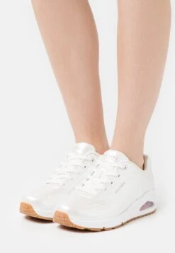 Uno - Sneakers Laag - White/Light Pink