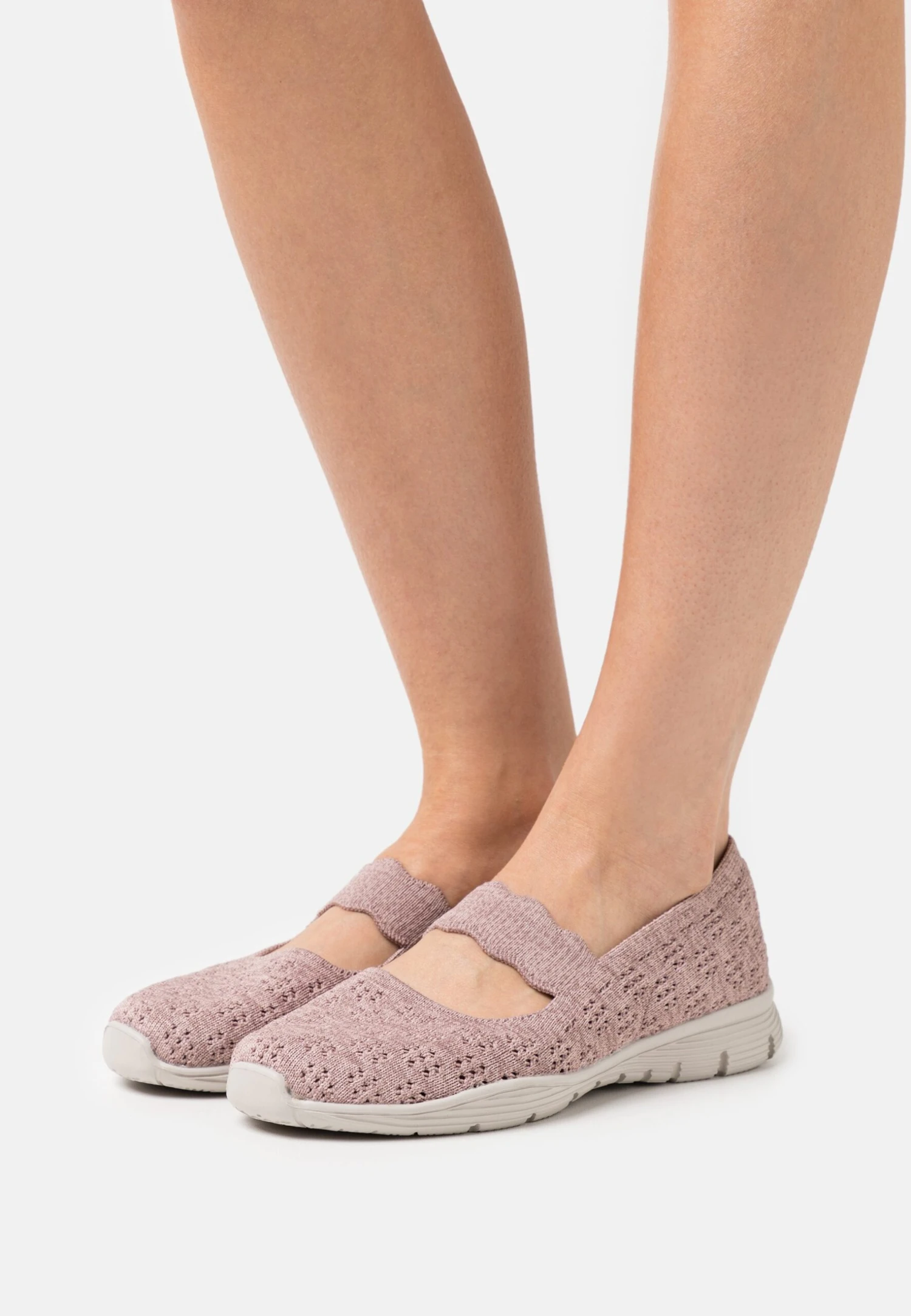 Skechers Seager - Ballerina'S Met Enkelbandjes - Violett 1 Skechers Seager - Ballerina'S Met Enkelbandjes - Violett