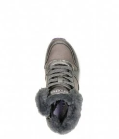 Skechers Uno-Cozy On Air Gun Metal Lavender -Skechers Schoen unocozyonair metallic 4 600